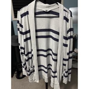Market & Spruce Striped Cardigan